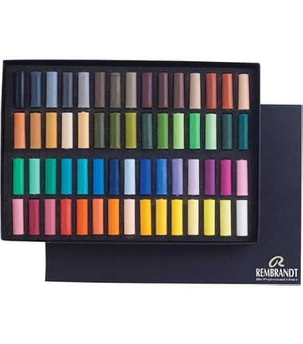 Amazon.com: Rembrandt Soft Pastel Wood Box Excellent Set, 225