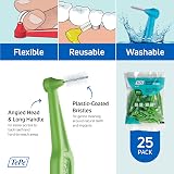 TePe Interdental Brush Angle 0.8 mm Large Gaps Pack of 25 Green Size 5 view 5