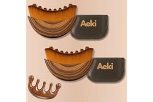 OQAQO Aeki Lymphatic Contour Face Brush - Instant Visible Lifting & Sculpting, Aeki Facial Brush with 100% Gentle & Soft on All Skin | Naturally Sculpted Look, Aeki Contour Face Brush,Portable,Easy (2 Set)