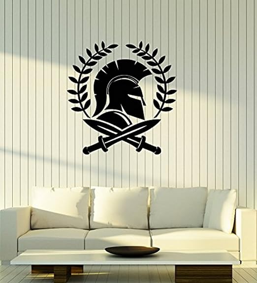 Amazon Com Art Of Decals Amazing Home Decor Spartan Warrior Vinyl