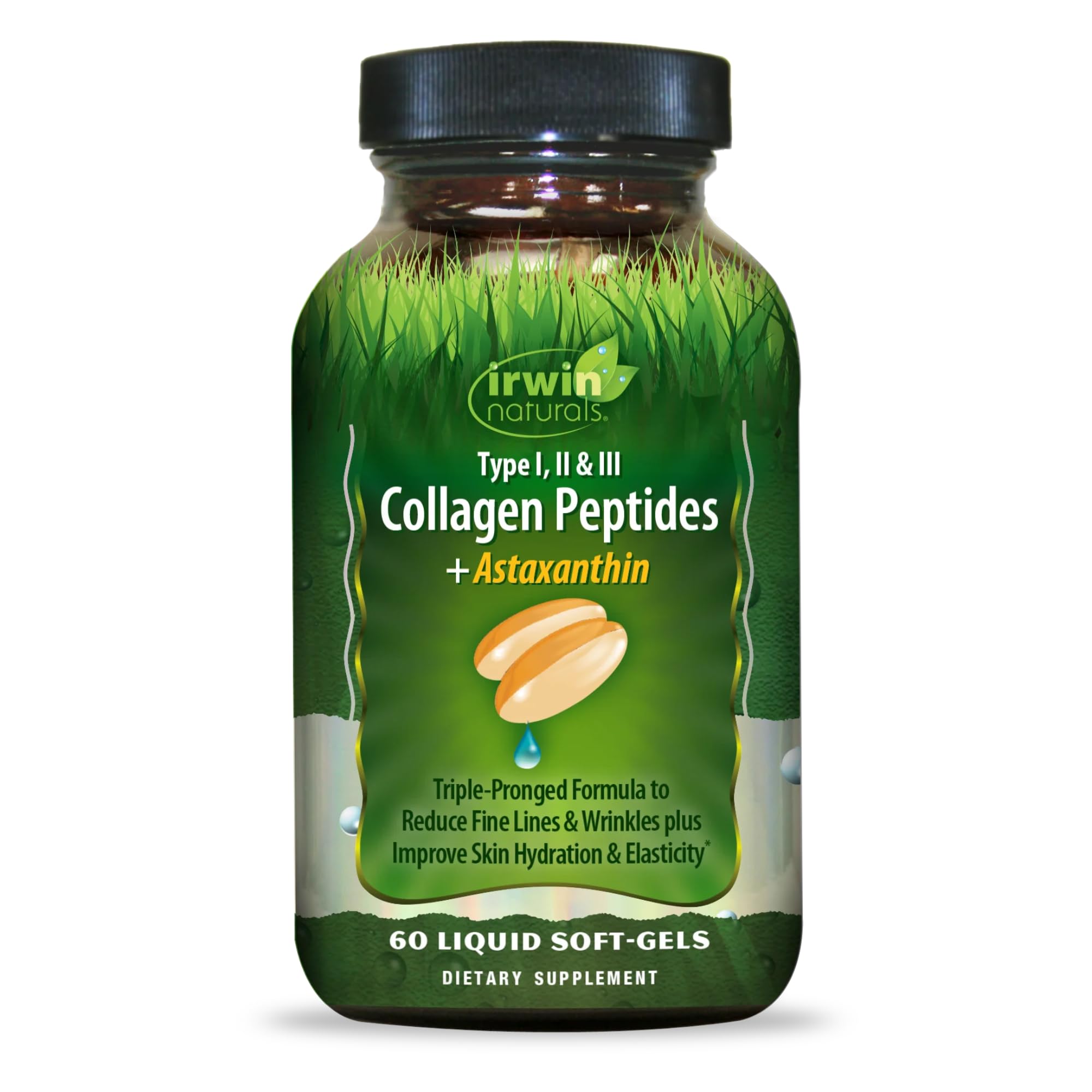Type I, II & III Collagen Peptides + Astaxanthin