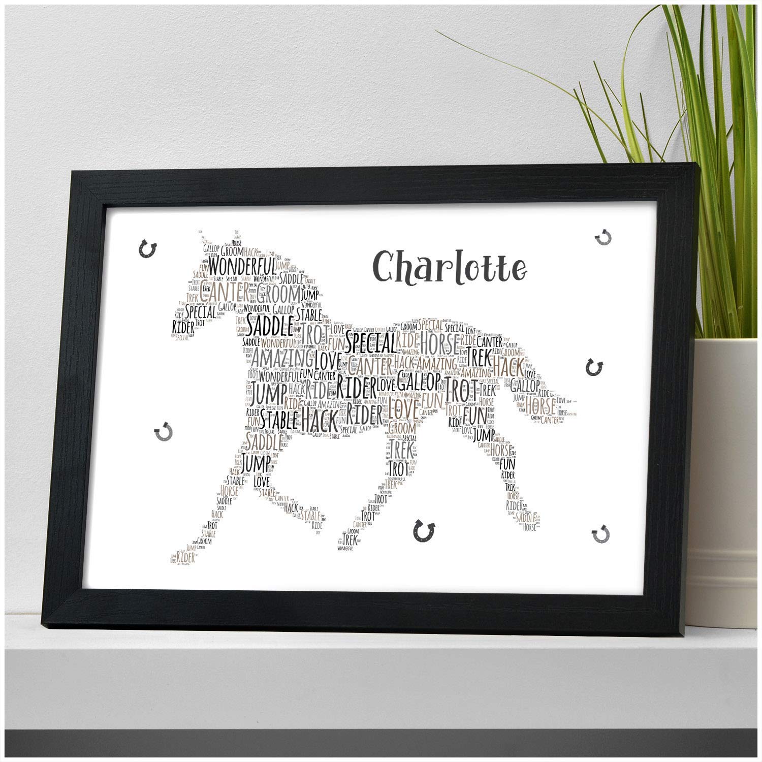 Personalised Horse Equestrian Gifts for Her Horse Riding Gifts for Girls, Daughter