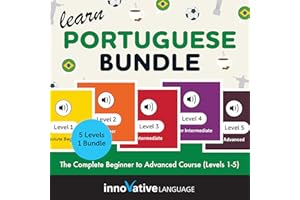 Learn Portuguese Bundle: The Complete Beginner to Advanced Course (Levels 1-5)