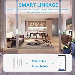 Wireless Smart Door Sensor Alarm, WiFi Window Door