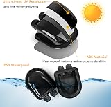 Restmo 2 Pack IP68 Waterproof Solar Cable Entry Gland Dual 6-12mm Black view 4