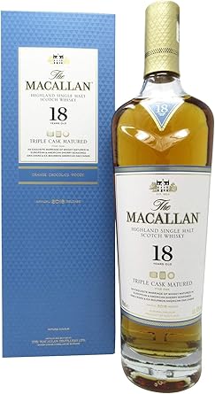 Macallan Triple Cask Matured 2018 Edition 18 Year Old Whisky Amazon Co Uk Beer Wine Spirits