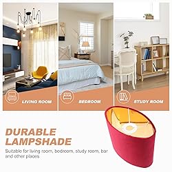 KALLORY 1pc Lamp Shade Candelabra Lamp Table Lamps