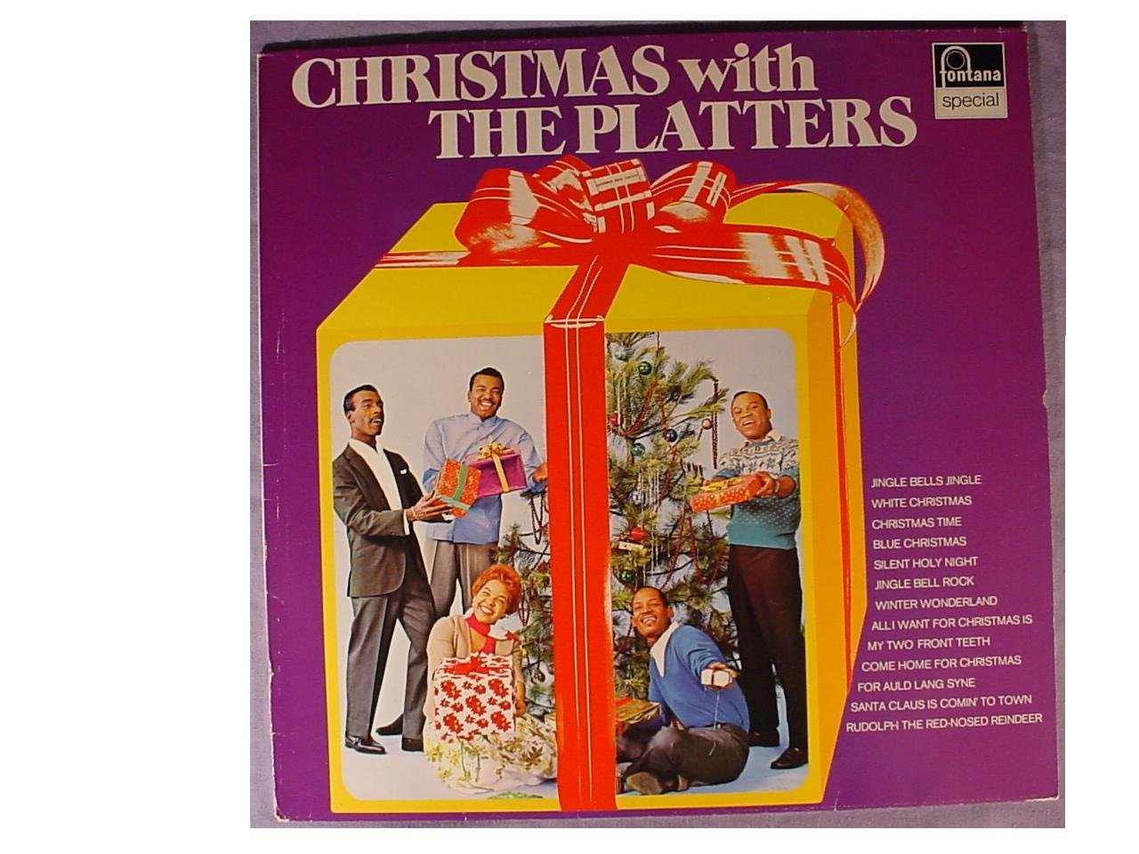 The Platters The Platters Mint / NM Stereo Lp Christmas With The Platters Printed In