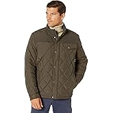 Cole Haan Men's 28" Tonal Mix Media Diamond With Faux Sherpa Lining