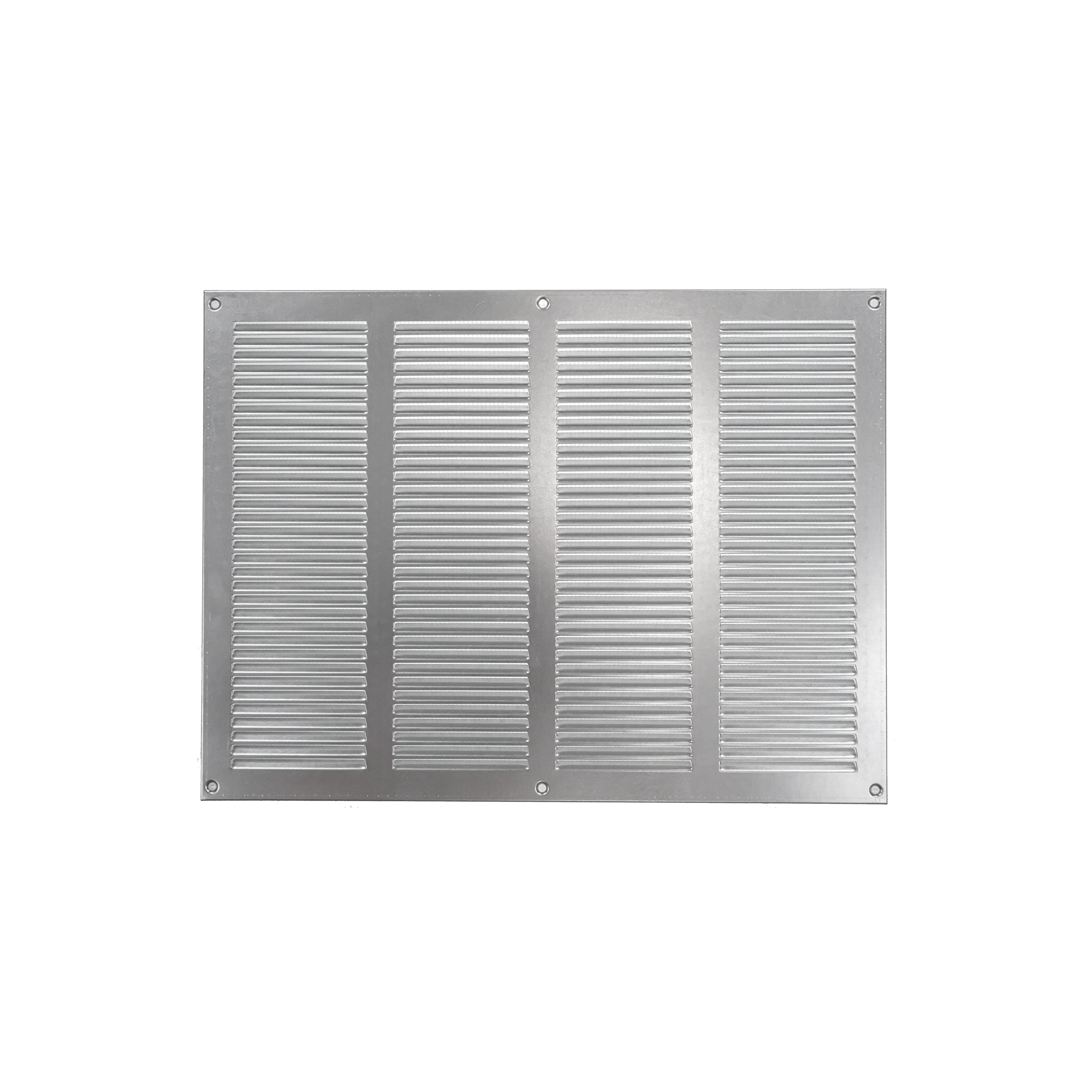 16" x 12" Inch / 400 x 300 mm Galvanized Air Vent Cover - Steel Return Air Grilles - for Ceiling and Sidewall - HVAC - with Insect Protection Screen (15.74 x 11.81 Inch, Galvanized)