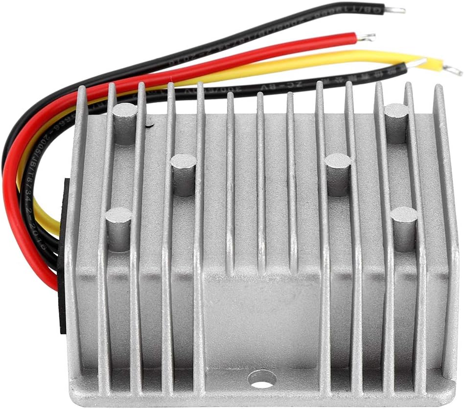 DC-DC Converter, 12V to 19V, 5A 95W Step Up Voltage Regulator Module with Automatic Function, Waterproof Car Power Supply