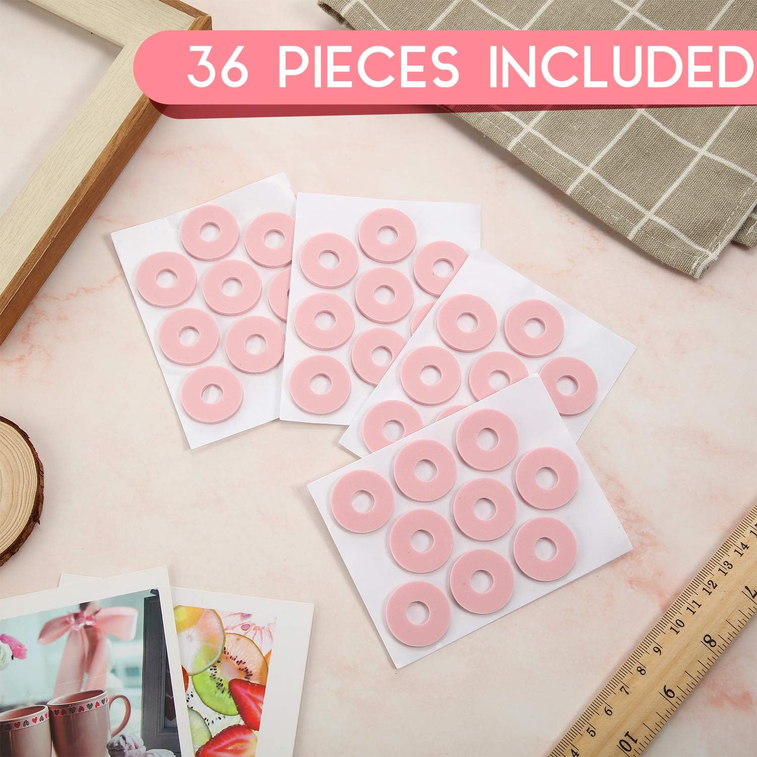 Foam Callus Cushions 36 Pieces Waterproof Callus Pads Soft Toe Protectors for Feet Heel Reducing Rubbing: Health & Personal Care