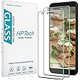 HPTech (2 Pack) Designed for Google (Pixel 3a) Tempered Glass Screen Protector, Anti-Scratch, Bubble Free, Case Friendly