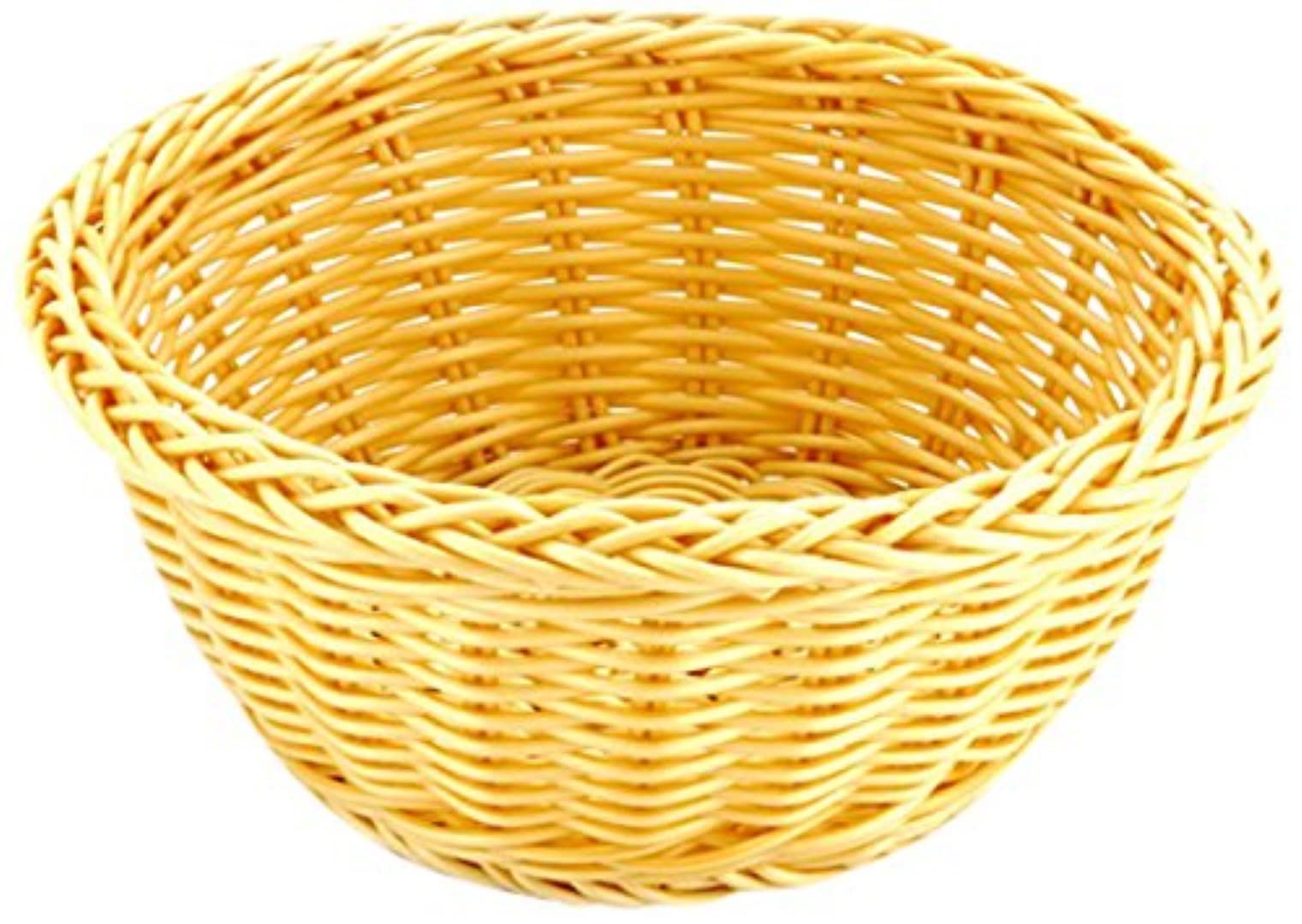 Zodiac C04001 Rattan Basket Heavy Duty Round, 19 cm x 9 cm