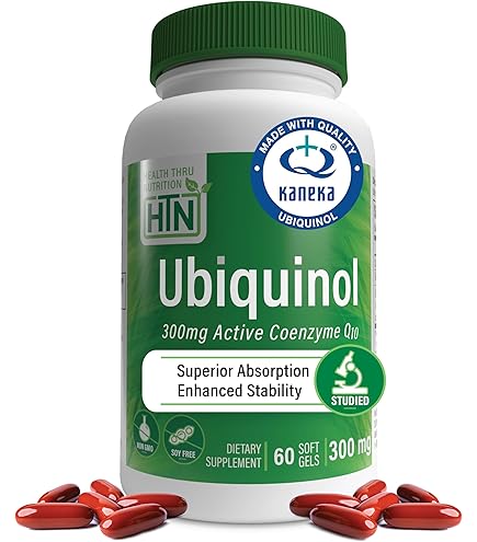 Amazon.com: Health Thru Nutrition Ubiquinol 200mg 30 Softgels as