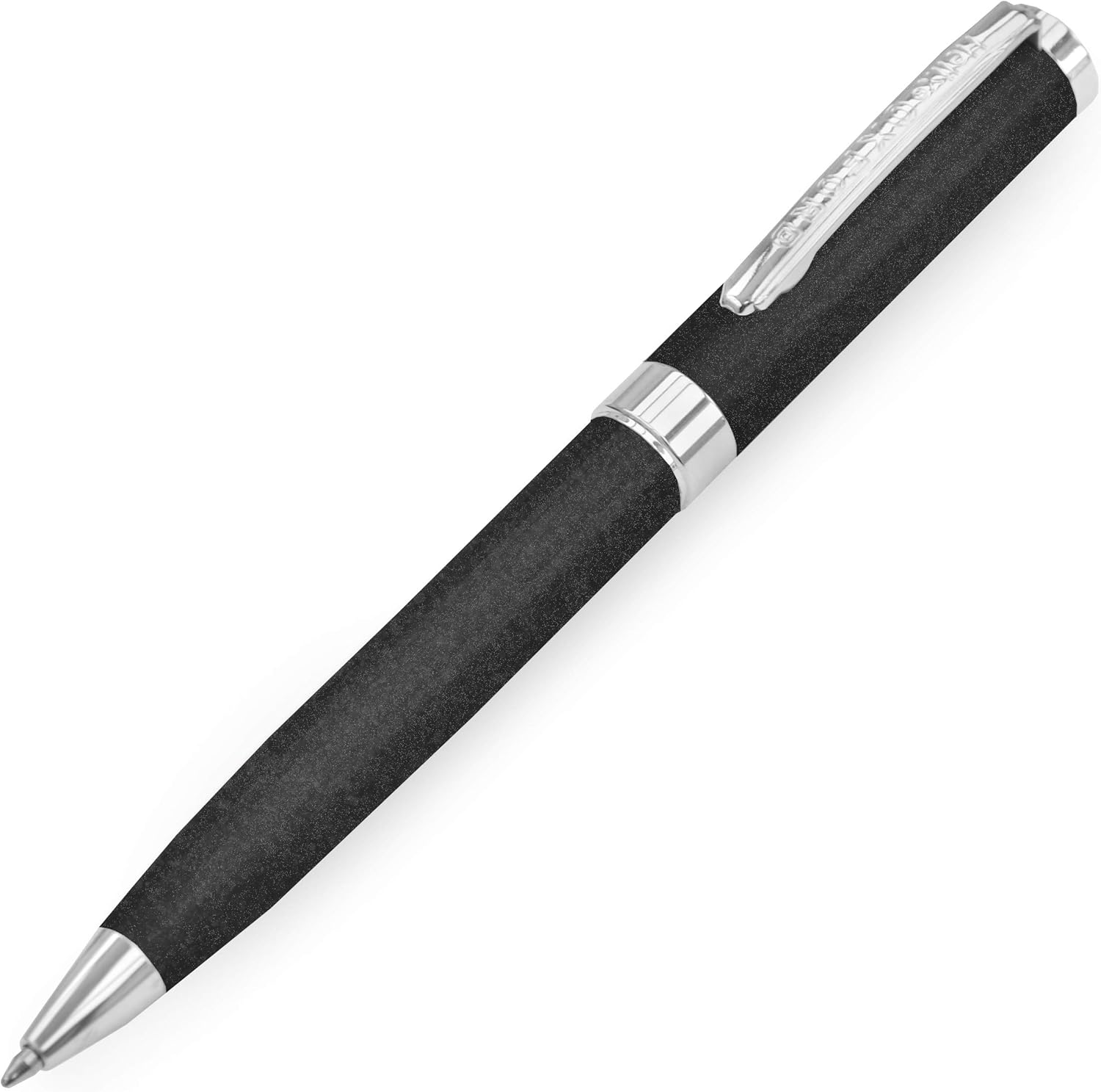 Helix Oxford Premium Ballpoint Pen - Graphite and Pink Barrel - 1.0mm Nib - Black Ink - Pack of 2, 1 count (Pack of 2) - Image 3