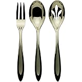 Ginkgo International Fontur 3-Piece Stainless Steel Hostess Serving Set