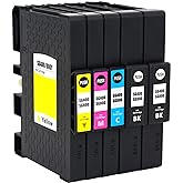 F FINDERS&CO SG400 SG800 Sublimation Ink Cartridge High Yield Compatible for Sawgrass Virtuoso SG 400 SG 800 Printer (2BK/1C/1M/1Y, 5-Pack)