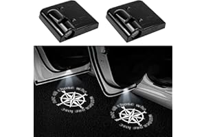 Akkya Car Door Lights Logo Projector Wireless LED HD Welcome Light, Ship Compass Anime Puddle Courtesy Automotive Lamp for Audi Toyota Chevy BMW Lexus Cadillac Jeep Ford Honda Hyundai