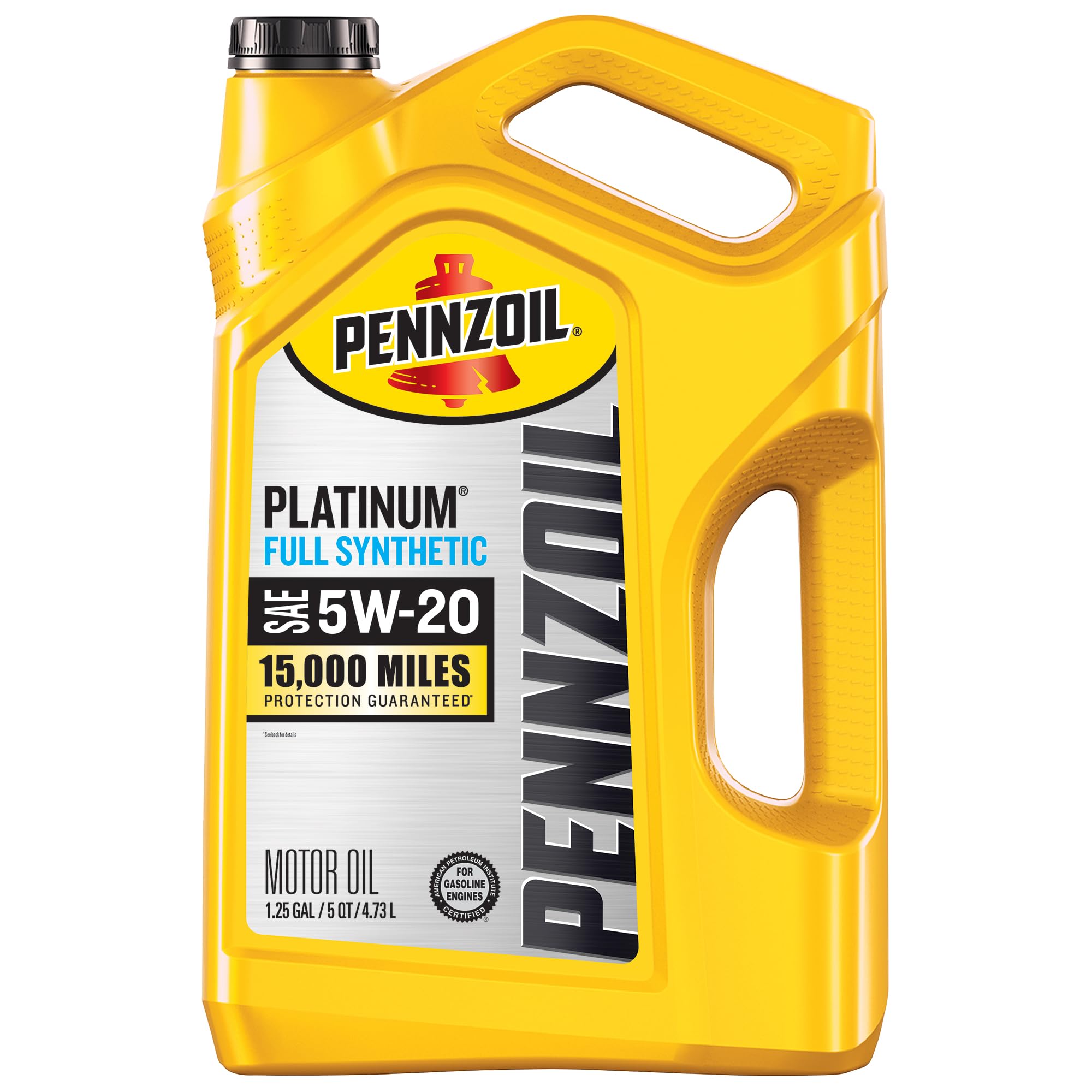 Pennzoil Platinum Full Synthetic 5W-20 Motor Oil, 5-Quart Image
