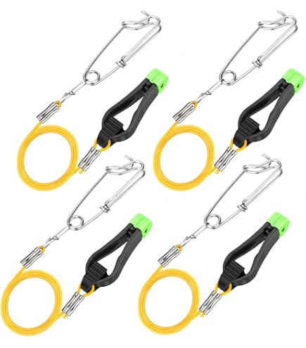 Clips De Libération Down Rigger – Pour Lignes De Pêche, Mécanisme Antidérapant, Tension Réglable, 7,5 Cm, ABS/inox, Pour Eau Douce Et Salée