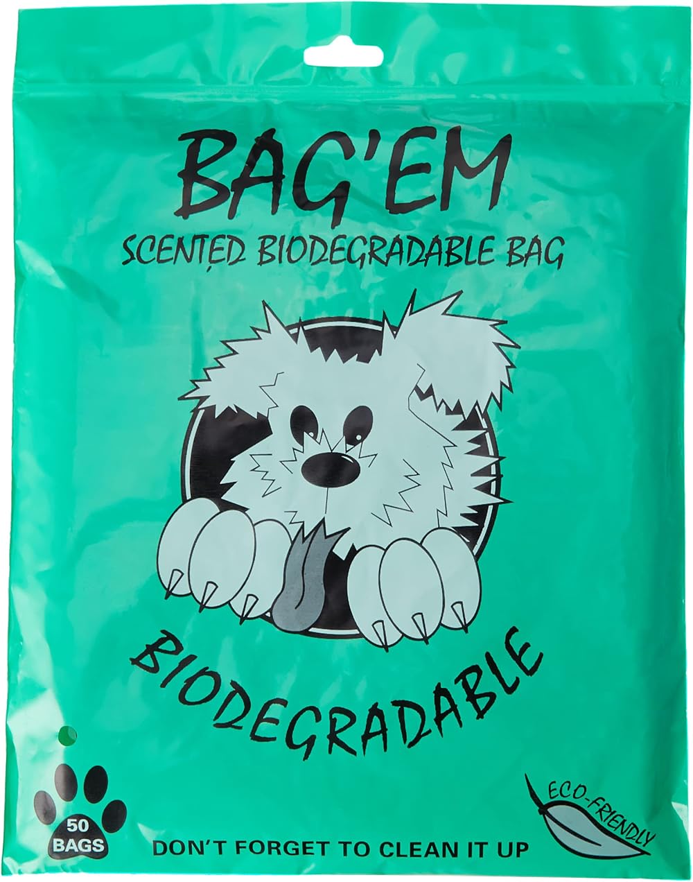 Purfect Pet Products Bag Em Bio Poo Bags Biodegradable 50 Count