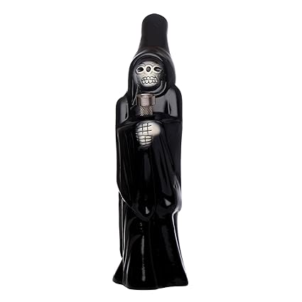 Metier Grim Reaper Ceramic Bong (5 cm x 5 cm x 25 cm, Black)