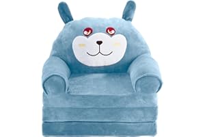 UBINGSOPA Toddler Couch Chair Comfy, Kids Couch Bed Fold Out, Portable Kids Sofa for 1-3 Years Old