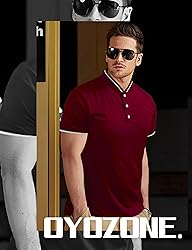 Men Cotton Polo Shirt Men's Short Sleeve Solid