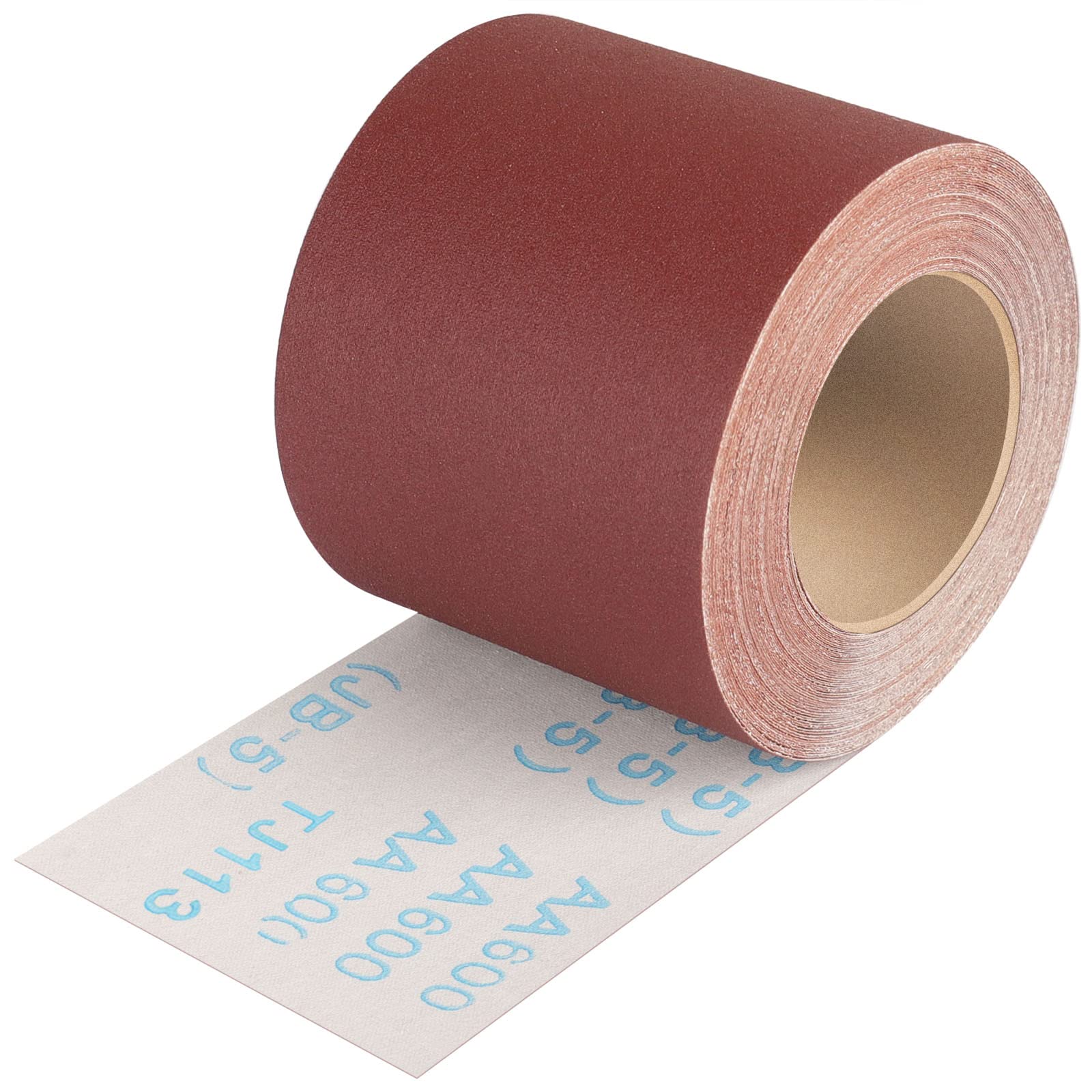 Shineboc Sandpaper Roll 600 Grit, 93mm x 10m Emery Cloth Sanding Rolls for Wood Metal Stainless Steel Hand Sanders