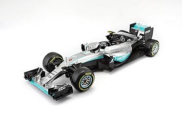 Bburago Die-Cast 1:18 Scale 2016 Mercedes AMG Petronas W07 Hybrid, ( Nico Rosberg ) Car