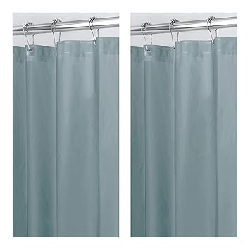 Mdesign Peva 3g Shower Curtain Liner Pack Of 2 Eco Friendly