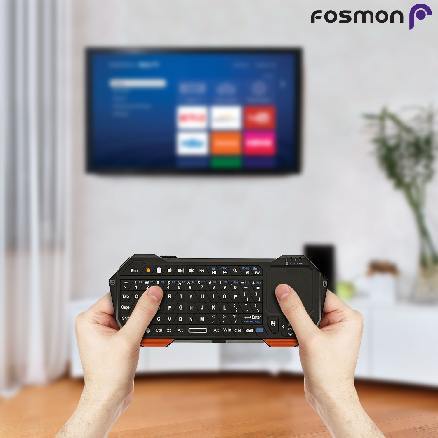 Smartphones Fosmon 23022KB Portable Wireless Mini Bluetooth Keyboard