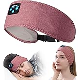 Voerou Bluetooth Headband Adjustable Sleep Headphones, Lightweight Sports Headband, Comfy Band Wireless Headphones Perfect fo
