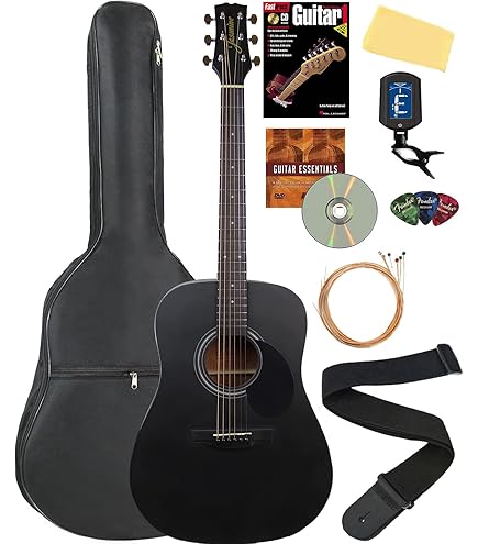 Amazon.com: Jasmine 6 String Acoustic Guitar, Right Handed