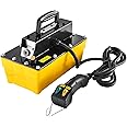 VEVOR 10,000PSI Air Hydraulic Pump, 0.61 Gal Reservoir, NPT 3/8 In Oil Outlet, NPT 1/4 In Inlet, Plastic Air Hydraulic Pump with Remote Control Actuator, for Automobile Frame Machine & Hydraulic Press