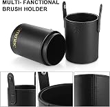 OMANIAC 12Pcs Makeup Brushes Set Pearl Handles with Case view 5
