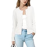 Urban CoCo Women's Button Up Cardigan Sweater Long Sleeve Knit Sweaters Jacket