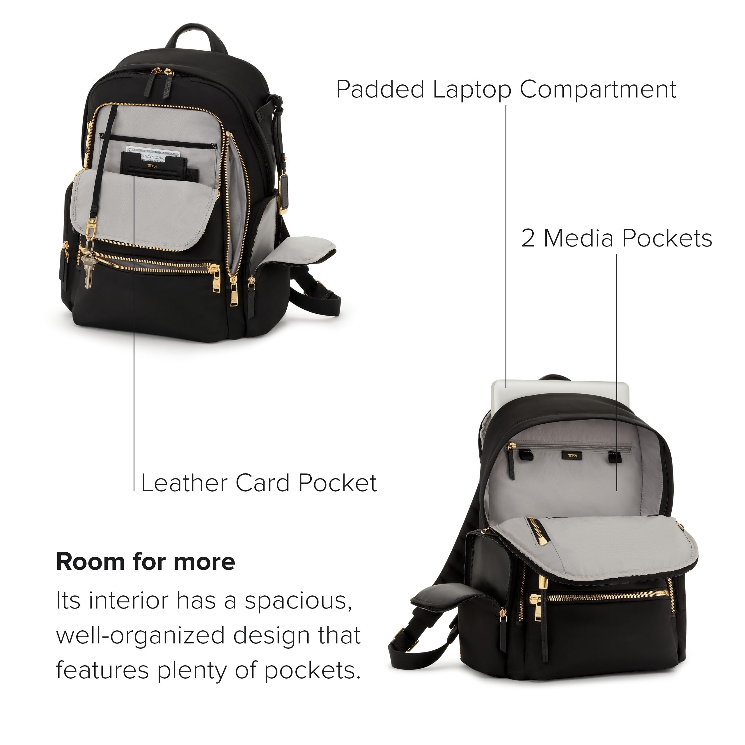 TUMI - Voyageur Celina Backpack - Women's Work and Travel Bag - 16.0