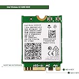 Wireless Network Adapter for Laptop and Desktop PCs–NGFF M2 2230 Wi-Fi Card-2.4GHz 300Mbps or 5GHz 867Mbps(80MHz) Bluetooth 4.2-Dual Band Wireless Bluetooth Adapter Intel Wireless-AC 8265 NGW