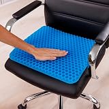 JML Soft Sitter Gel Cushion Honeycomb Seat Pad Blue view 3
