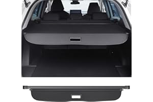 smnuxwm Canvas Cargo Cover for Subaru Crosstrek Impreza 2023 2024 2025,Retractable Trunk Shielding Shade for Subaru Crosstrek Impreza Accessories,Cargo Luggage Cover