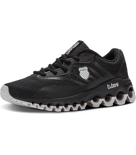 Amazon.com | K-Swiss Men's Techna Trainer, Gray/Black/Orange, 9.5