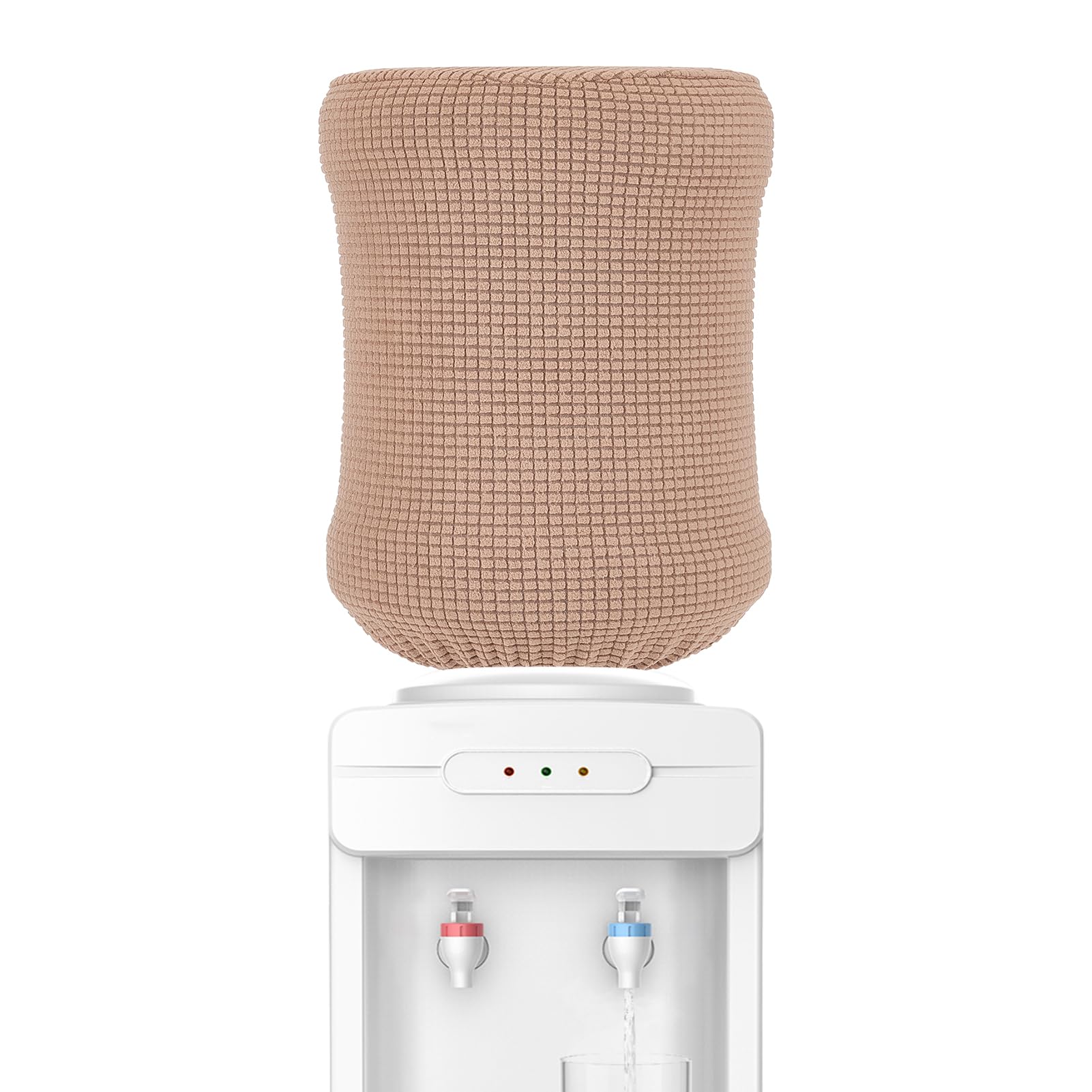 NICENEEDED Water Dispenser Barrel Cover, Water Cooler Dust Proof Covers, Water Bucket Sleeve Elastic Cloth Cover Hood Water Container Cover Reusable Furniture Cover Protector for 5 Gallons Bucket