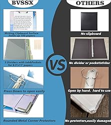 2 Inch 3 Ring Binder Organizer with