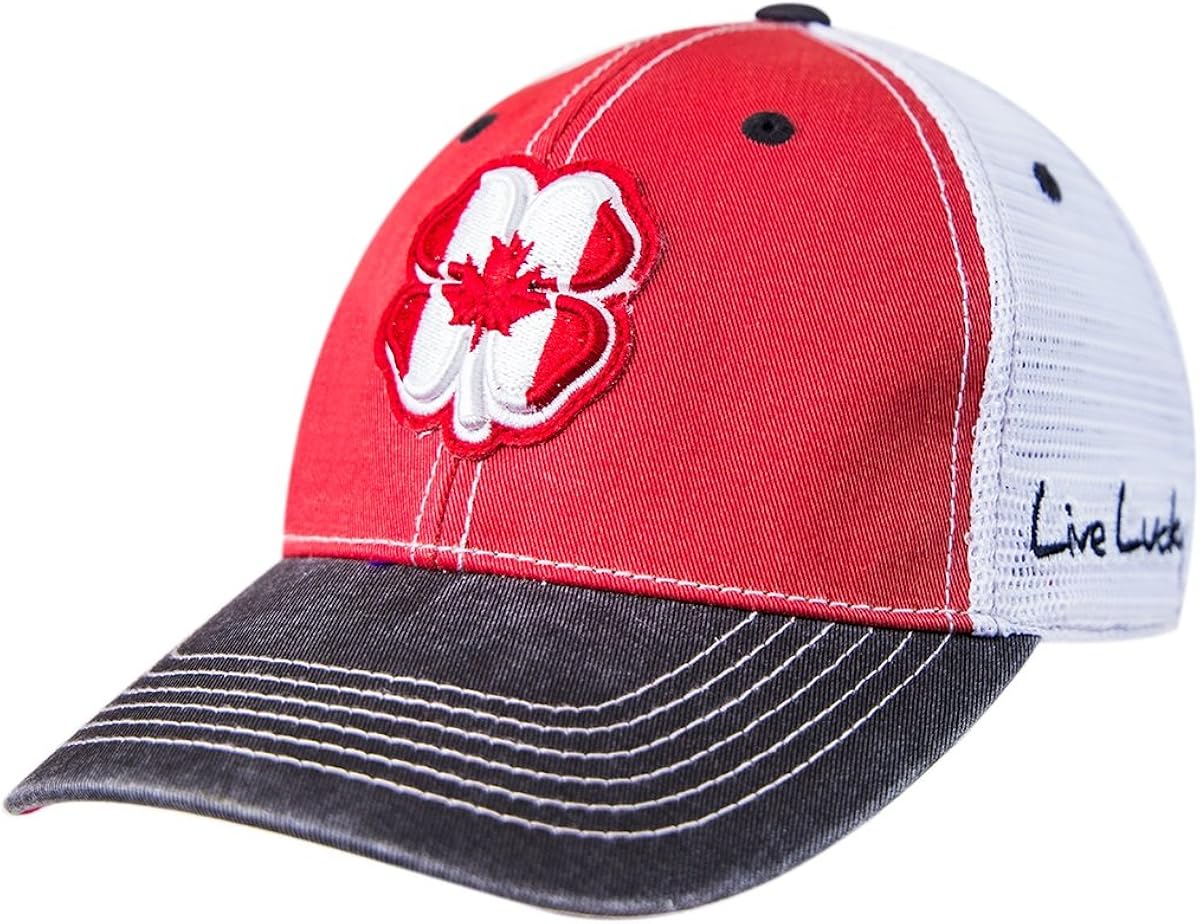 Black Clover Live Lucky Canada 2T Vintage Adjustable Snapback Cap Hat