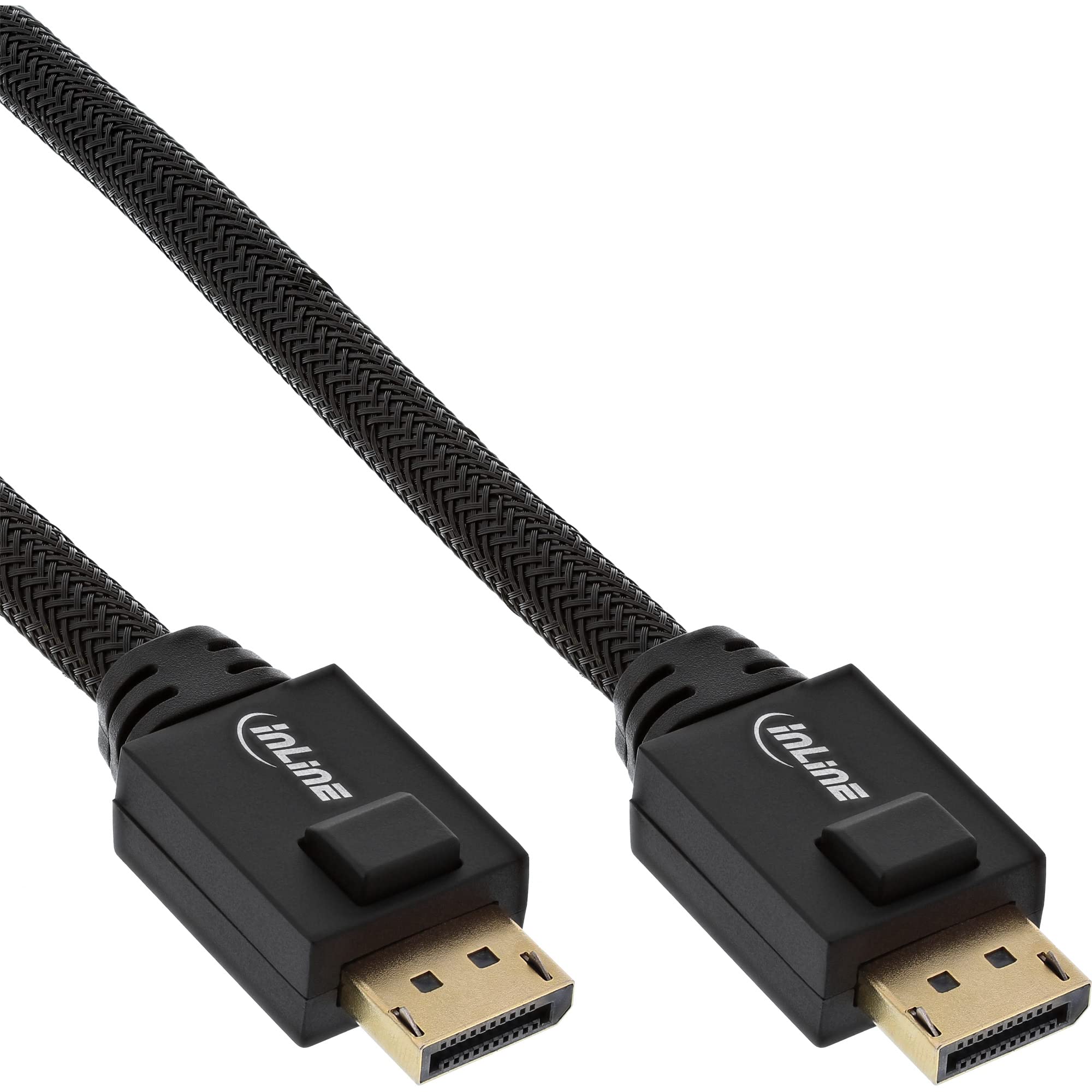 InLine DisplayPort Active Cable 4K2K Black Gold-Plated Contacts 15 m
