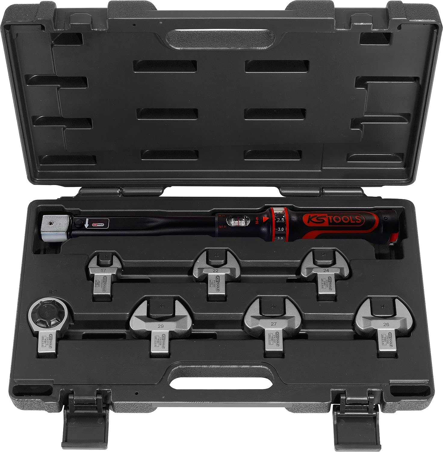 KS Tools 516.1225 14 x 18mm Air Conditioning Torque Toolkit
