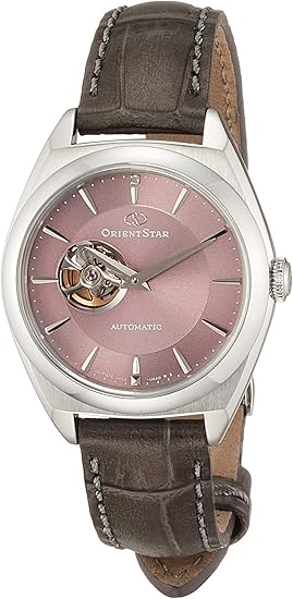 Amazon オリエントスター 自動巻き腕時計 セミスケルトンレディース Rk Nd0103n グレー レディース腕時計 腕時計 通販