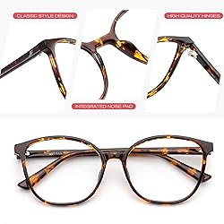 JFXQDR Women's Blue Light Blocking Glasses, TR90